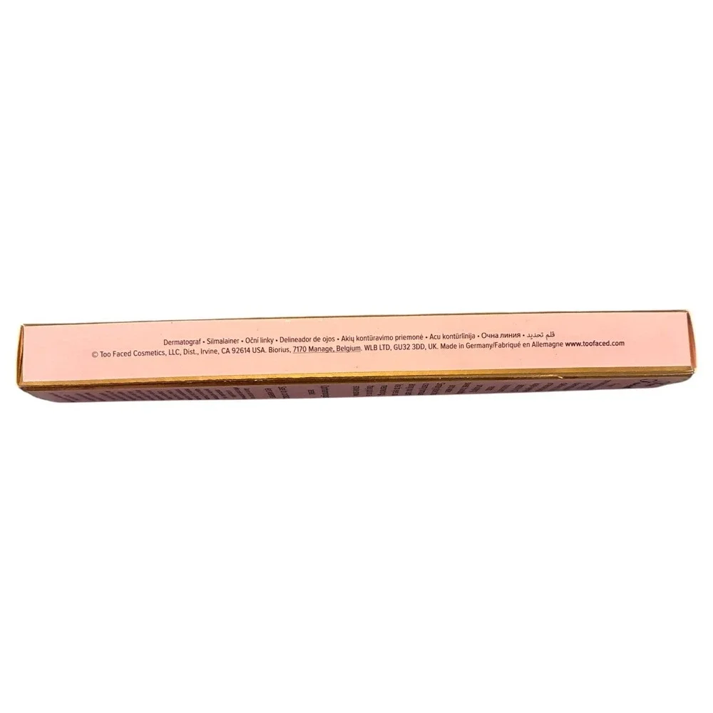 Too Faced Smoke Show Kajal Eyeliner Intense Black 12 Hour Longwear NIB New Box